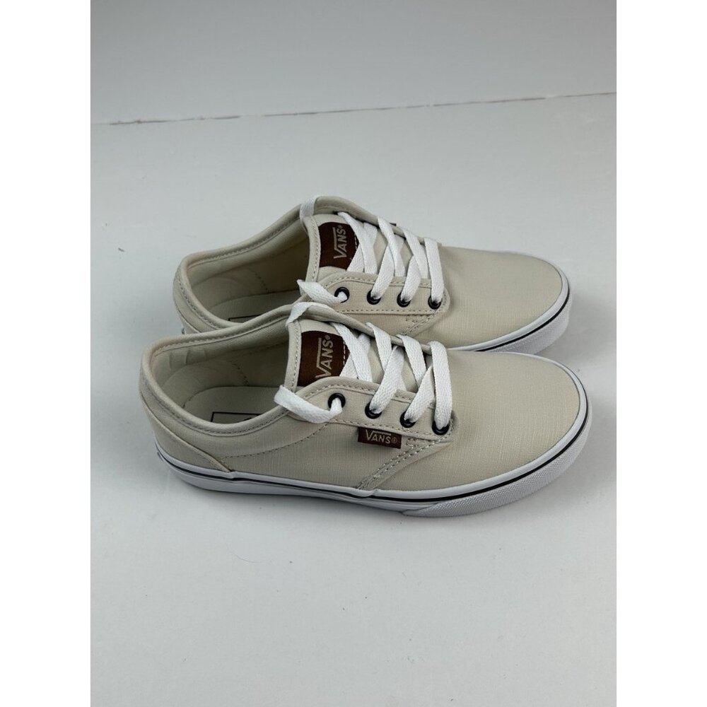 NIB Vans Atwood Woven Turtledove Sneakers Boy's Size 2 - Picture 7 of 10